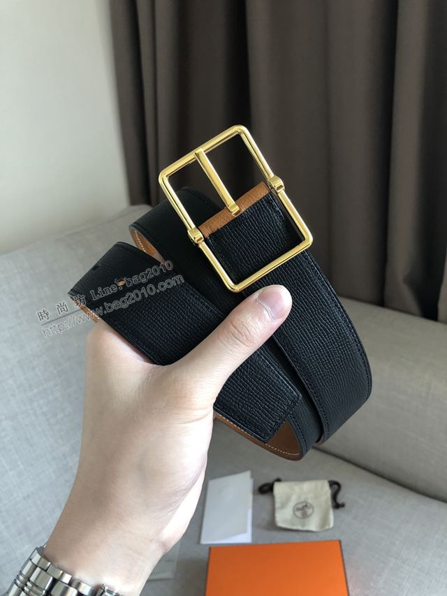 Hermes皮帶 官網同步 2019秋冬季最新款 愛馬仕togo小牛皮雙面皮腰帶  xfp2068